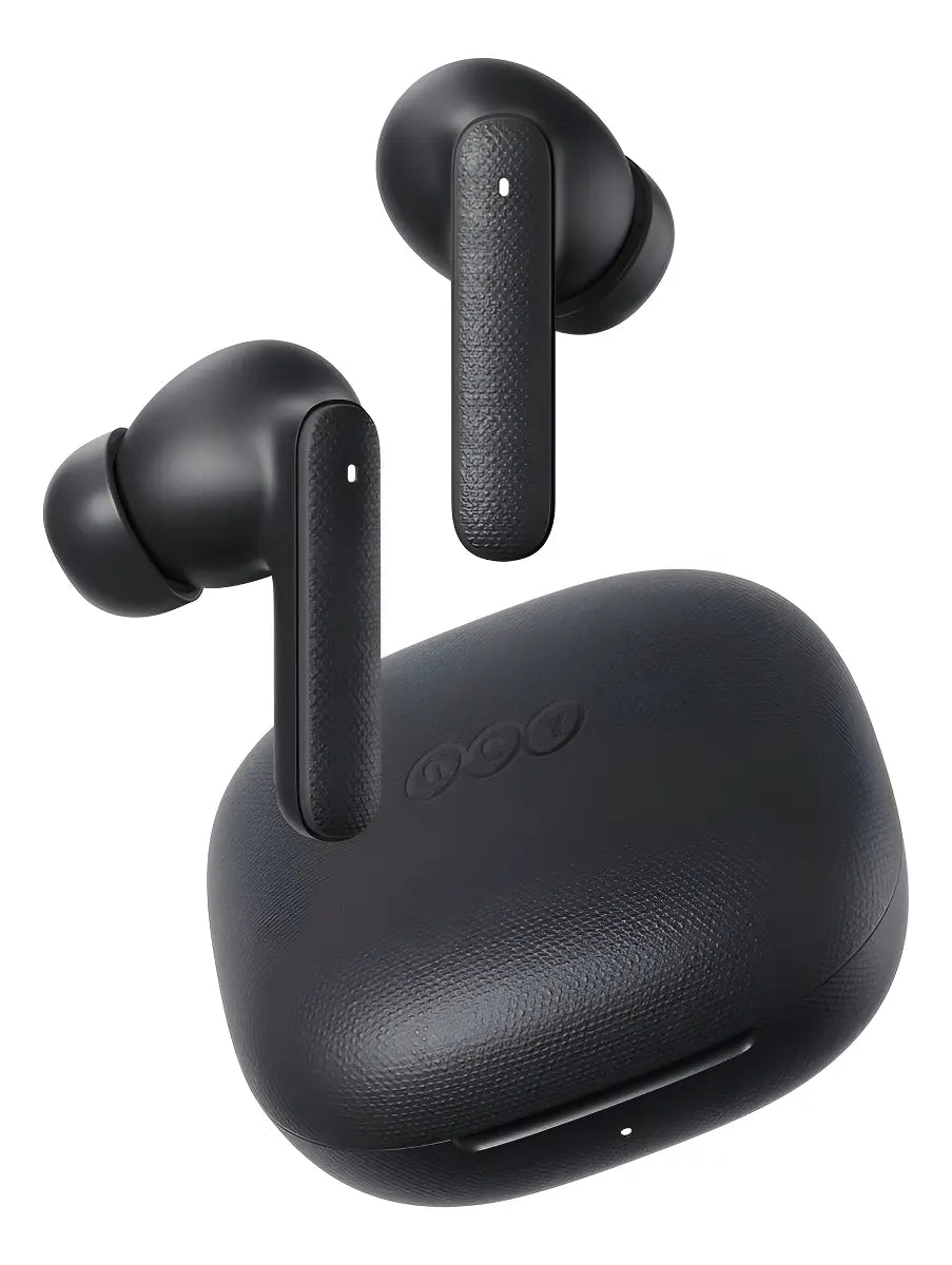 Fone QCY Buds T43 Bluetooth 5.3 Enc IPX4 Cor Preto