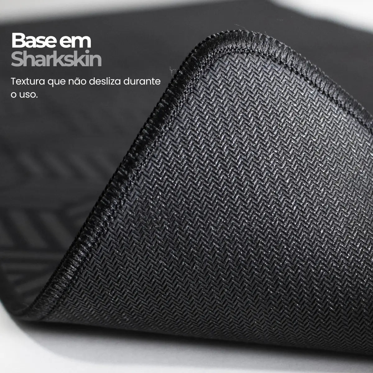 Mouse Pad Gamer Titorion Preto de 90x40 cm com Hexágonos para Deslize SPEED